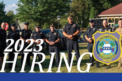 Buckingham Township Police Department is Hiring