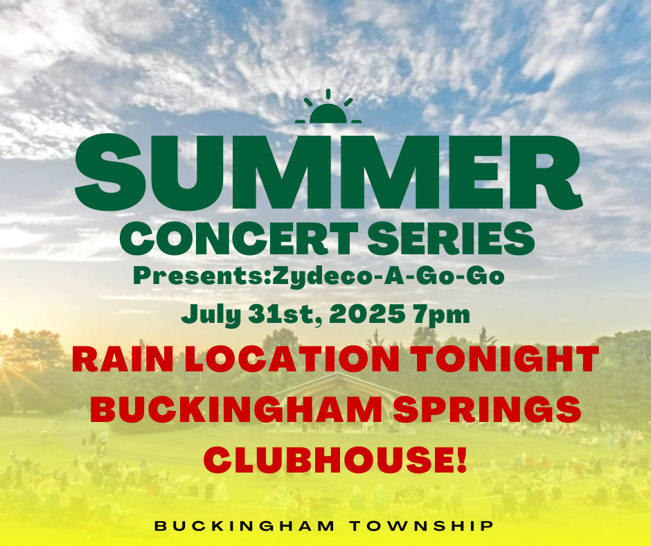 Summer Concert Raindate