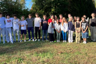 Tree planting at Holicong Park