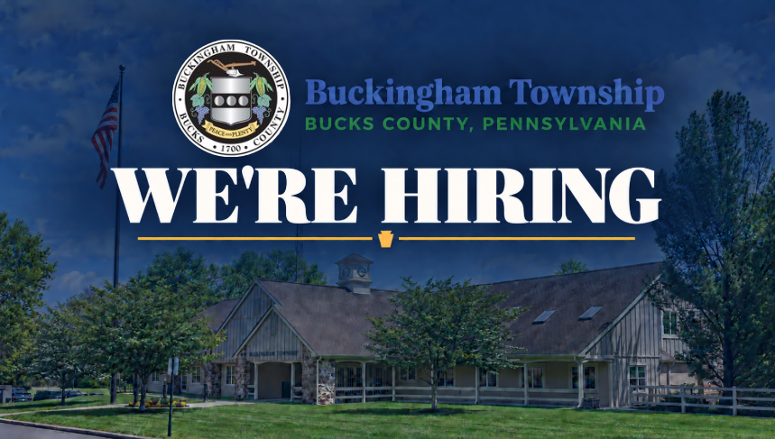 Buckingham Township is Hiring!